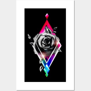 Crystal Rose Posters and Art